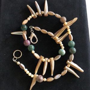 Bespoke gem stone necklace